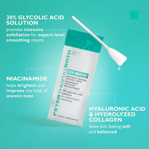 Even Smoother™ Instant Reveal Facial Peel|8 cotton swabs