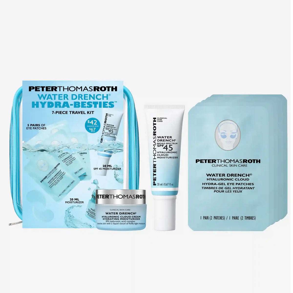 Hydra-Besties 7-Piece Travel Kit